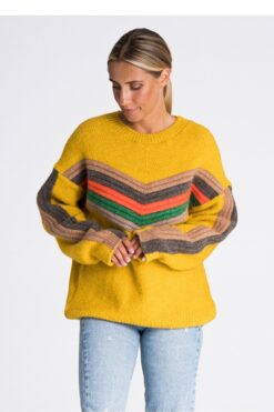 Women's Sweater Model M983 Mustard – Figl