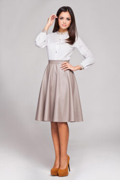 Skirt Model 164 Beige – Figl