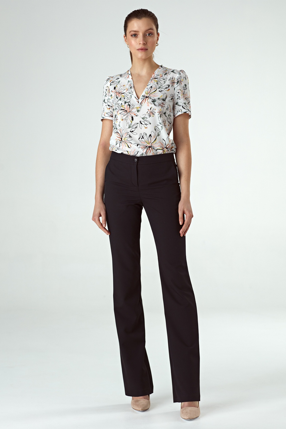 Black Bootcut Pants SD57 Black – Nife