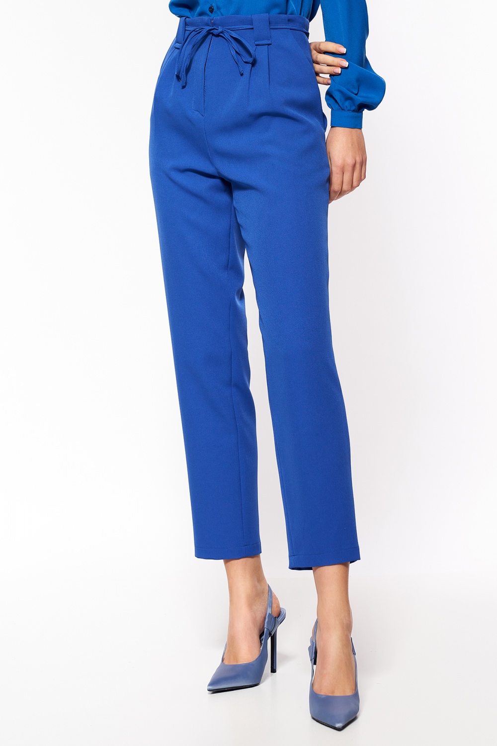 Blue Paperbag Pants SD67 Blue – Nife