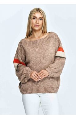 Women's Sweater Model M909 Brown – Figl