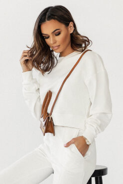 Women's Sweatshirt Model Lamia D29 Cream – IVON