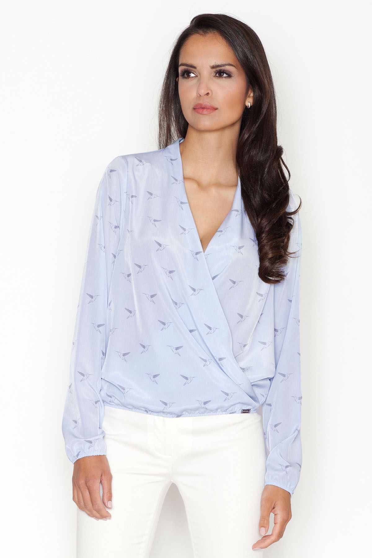 Blouse Model 371 Blue – Figl