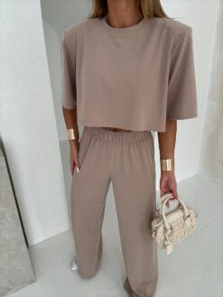 Alternative view of Premium Two-Piece Set with Padded-Shoulder